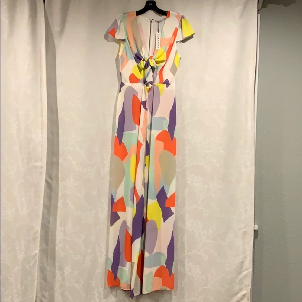 sierra tie front jumpsuit